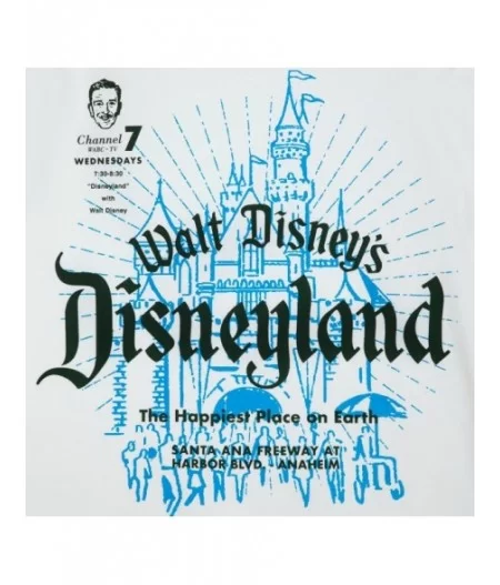 Walt Disney's Disneyland T-Shirt for Kids – Disney100 $8.00 GIRLS