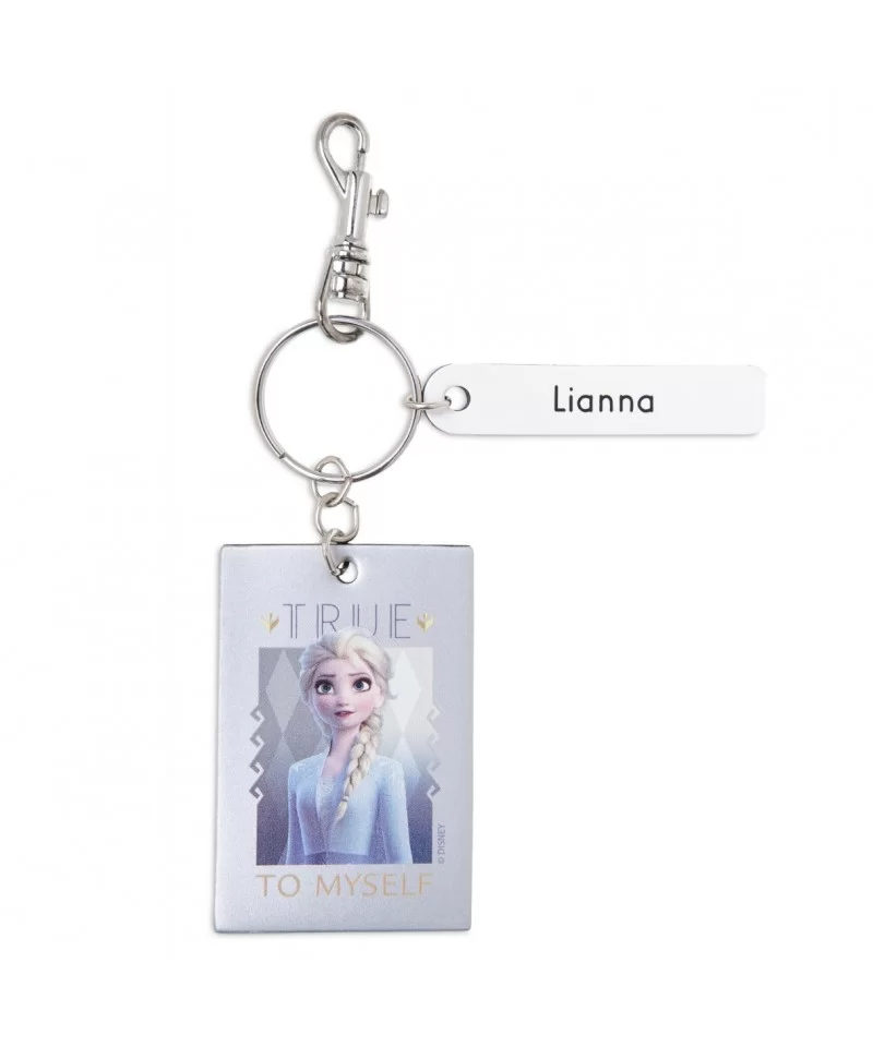 Elsa Keychain by Leather Treaty – Frozen 2 – Personalized $4.59 KIDS