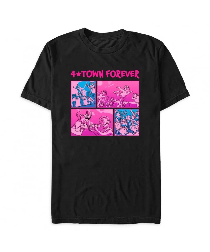 4★Town Forever T-Shirt for Adults – Turning Red $10.36 UNISEX