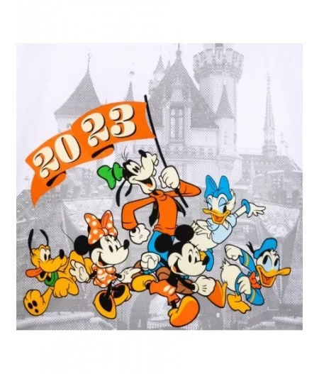 Mickey Mouse and Friends Parade T-Shirt for Adults – Disneyland 2023 $7.02 WOMEN