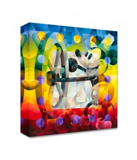 ''Steamboat Willie'' Gallery Wrapped Canvas by Tom Matousek – Limited Edition $43.20 HOME DECOR