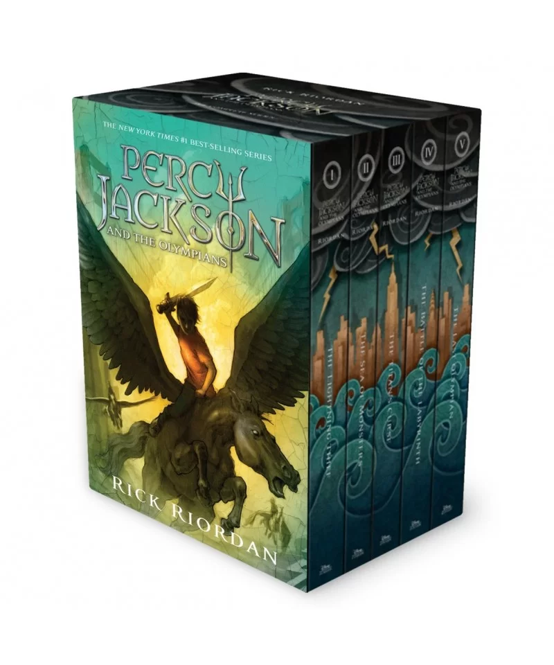 Percy Jackson & the Olympians Hardcover Box Set $21.60 BOOKS