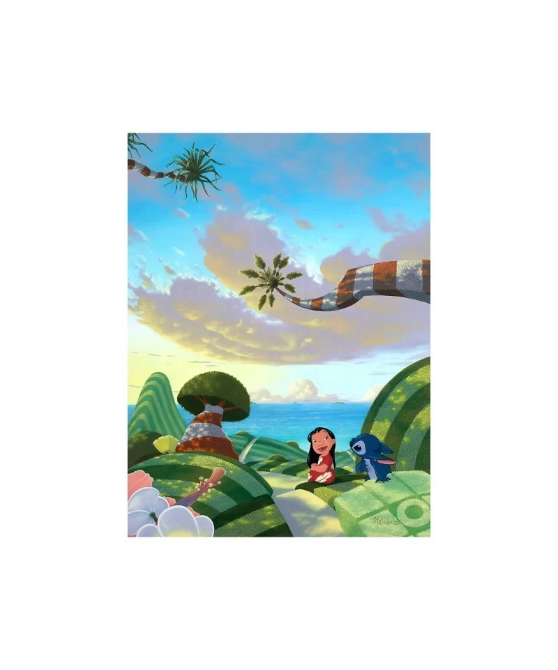 ''A Tropical Idea'' Gallery Wrapped Canvas by Michael Provenza – Limited Edition $45.60 HOME DECOR