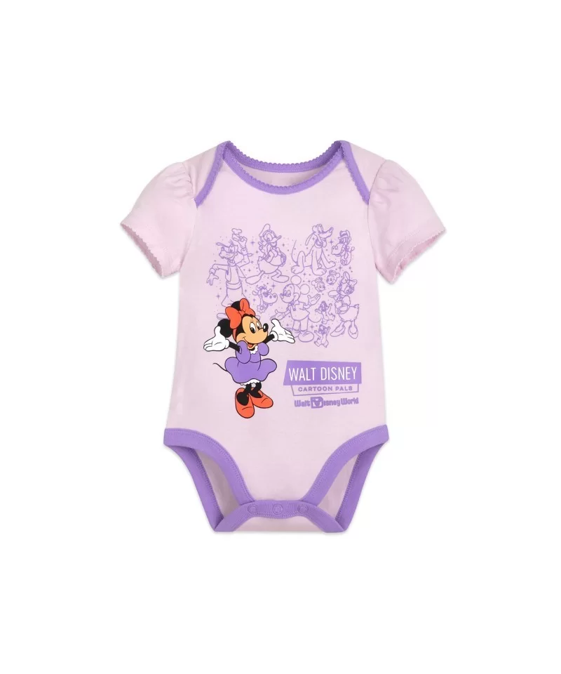 Minnie Mouse and Friends Bodysuit for Baby – Walt Disney World $8.00 UNISEX