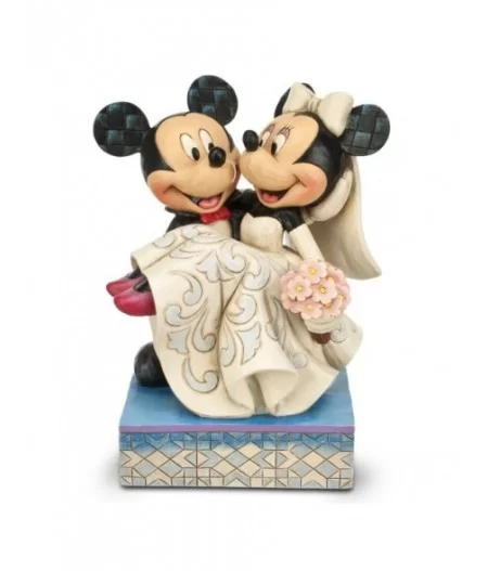 Mickey and Minnie Mouse ''Congratulations!'' Figure by Jim Shore $19.24 HOME DECOR