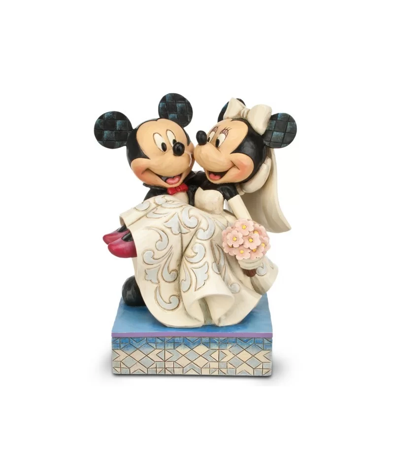 Mickey and Minnie Mouse ''Congratulations!'' Figure by Jim Shore $19.24 HOME DECOR