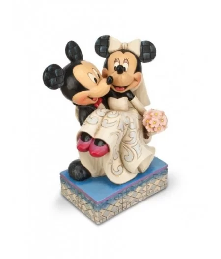 Mickey and Minnie Mouse ''Congratulations!'' Figure by Jim Shore $19.24 HOME DECOR