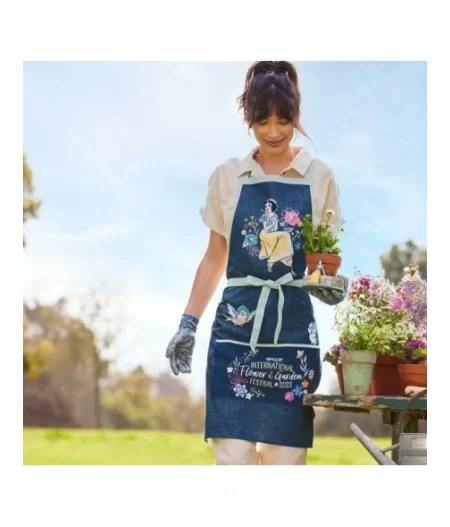 Snow White Garden Apron for Adults – EPCOT International Flower and Garden Festival 2023 $8.40 HOME DECOR