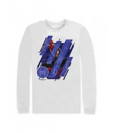 Spider-Man: No Way Home Long Sleeve T-Shirt for Adults $7.44 UNISEX