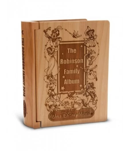 Walt Disney World Wood Photo Album by Arribas – Personalizable $26.54 HOME DECOR