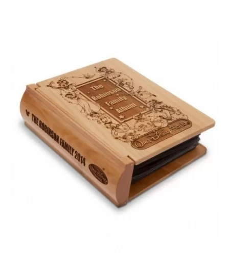 Walt Disney World Wood Photo Album by Arribas – Personalizable $26.54 HOME DECOR