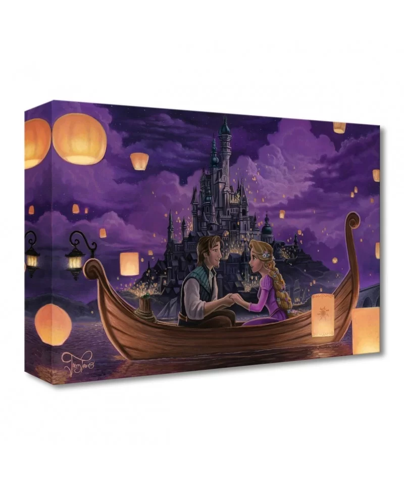 Tangled ''Festival of Lights'' Art by Jared Franco – Limited Edition $60.00 HOME DECOR