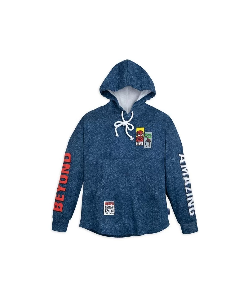 Spider-Man 60th Anniversary Pullover Hoodie by Spirit Jersey $18.39 MEN