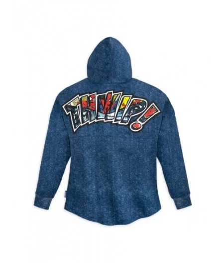 Spider-Man 60th Anniversary Pullover Hoodie by Spirit Jersey $18.39 MEN