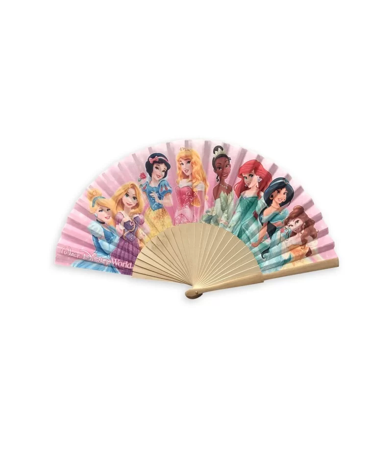 Disney Princess Folding Fan by Arribas – Walt Disney World Resort – Personalized $8.20 HOME DECOR