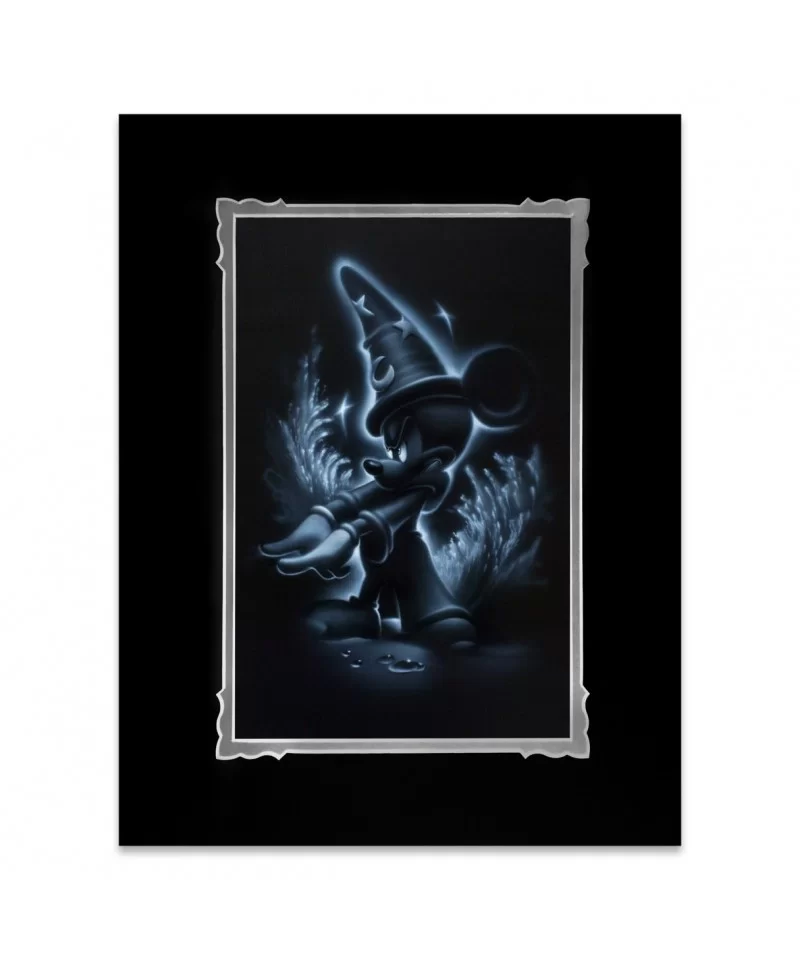 ''Sorcerer Mickey'' Deluxe Print by Noah $13.99 COLLECTIBLES