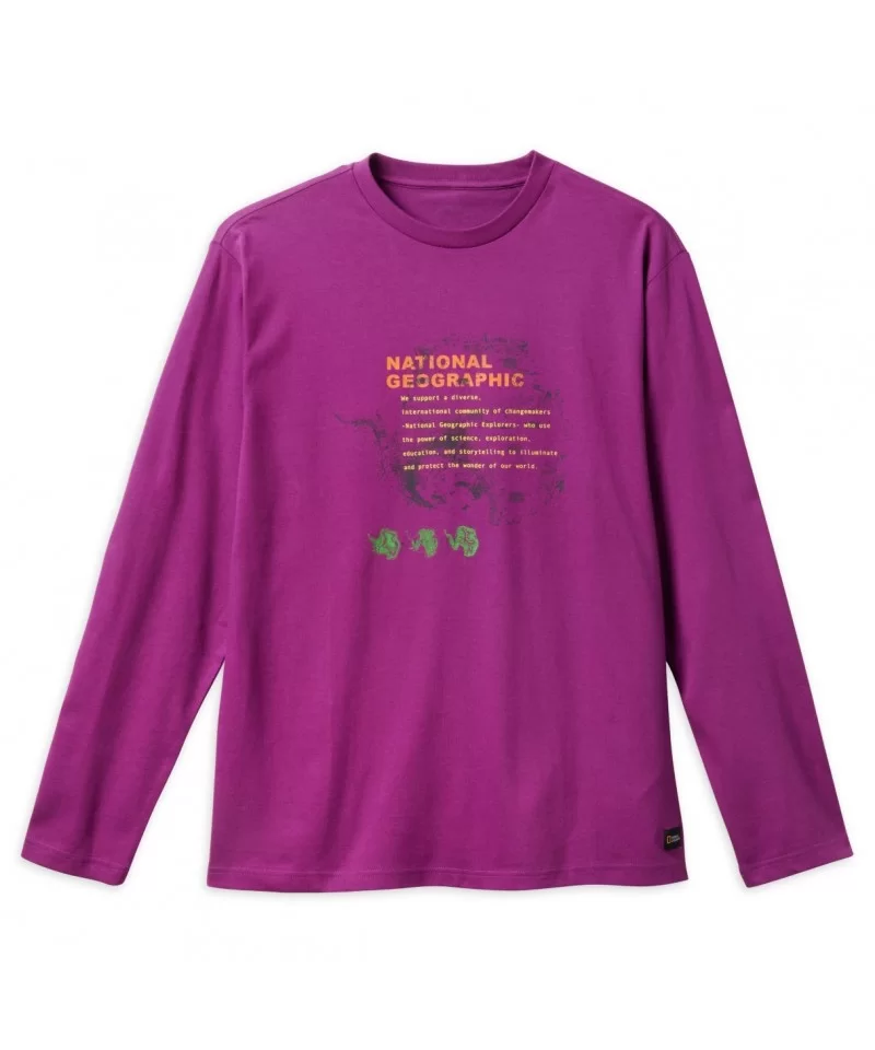 National Geographic Marine Biologists Long Sleeve T-Shirt for Adults $7.86 WOMEN