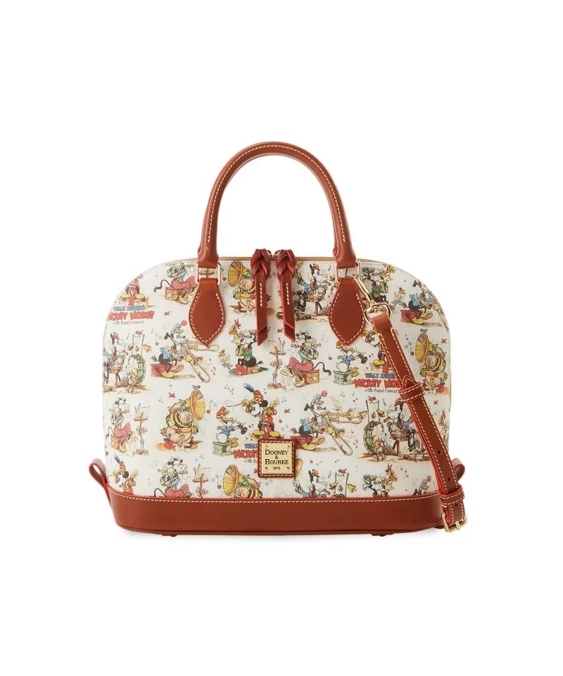 Mickey Mouse The Band Concert Dooney & Bourke Satchel Bag $116.82 ADULTS