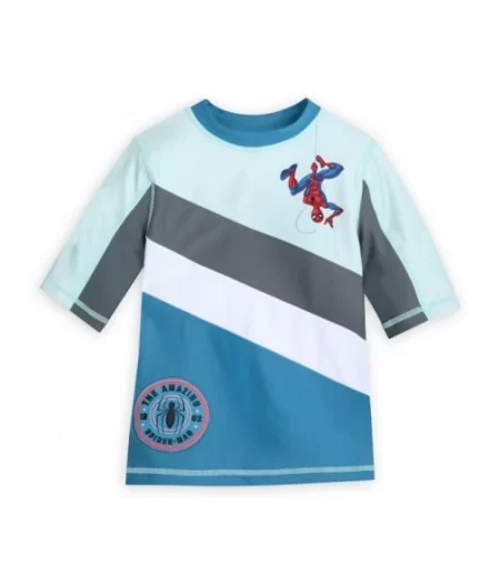 Spider-Man Rash Guard for Kids $6.80 GIRLS