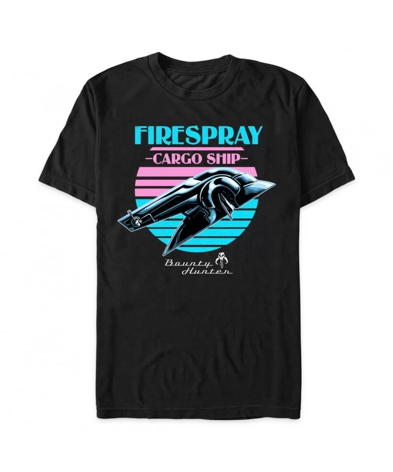 Firespray Cargo Ship T-Shirt for Adults – Star Wars: The Book of Boba Fett $9.72 MEN