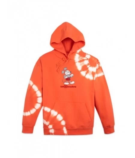 Mickey Mouse Genuine Mousewear Tie-Dye Pullover Hoodie for Adults – Walt Disney World $18.03 WOMEN