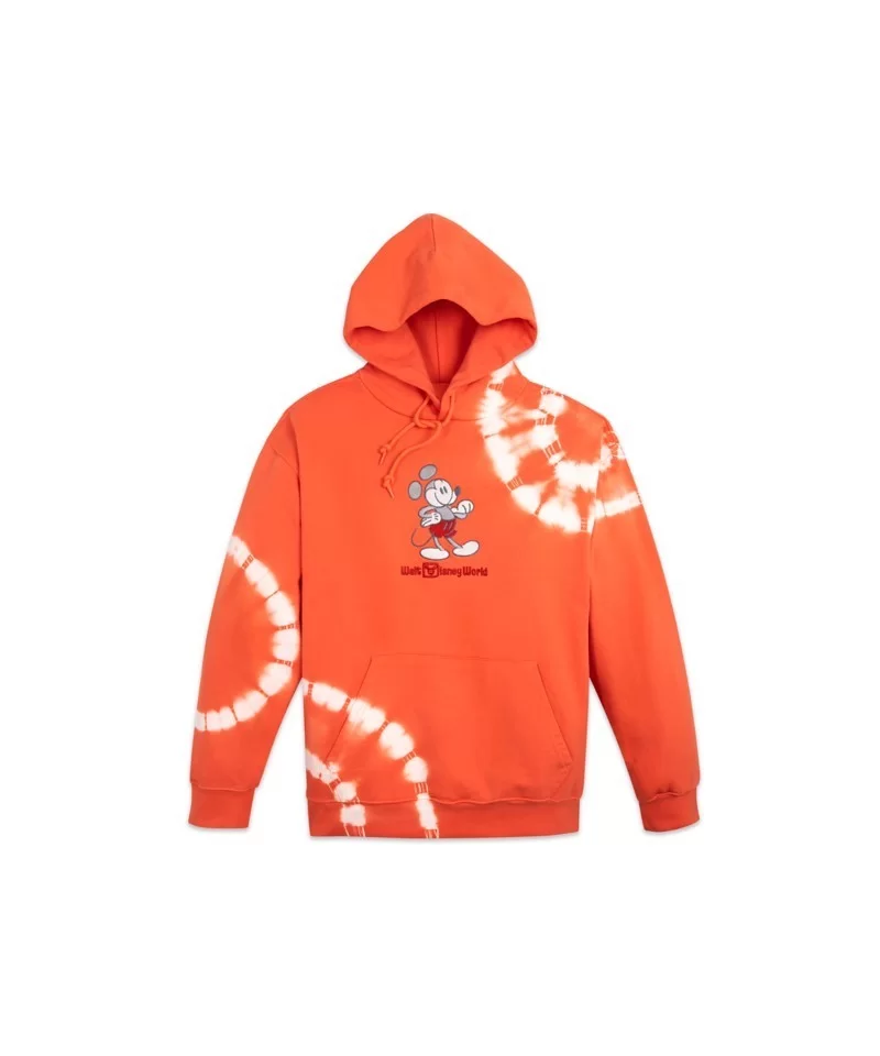 Mickey Mouse Genuine Mousewear Tie-Dye Pullover Hoodie for Adults – Walt Disney World $18.03 WOMEN