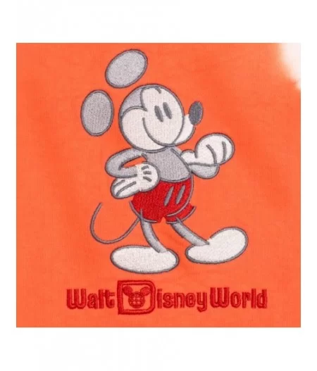 Mickey Mouse Genuine Mousewear Tie-Dye Pullover Hoodie for Adults – Walt Disney World $18.03 WOMEN