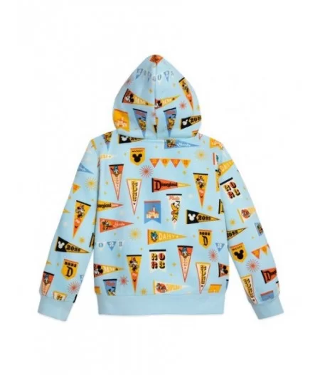 Mickey Mouse and Friends Pennant Flag Zip Hoodie for Kids – Disneyland 2023 $16.00 GIRLS