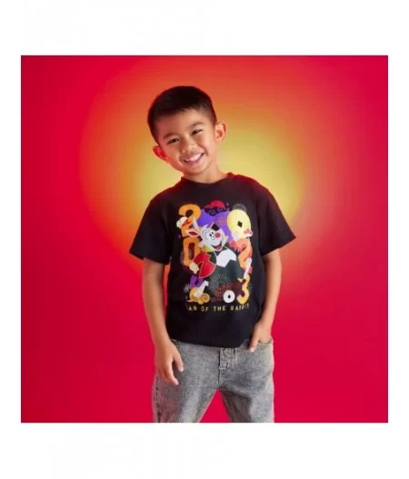 White Rabbit T-Shirt for Kids – Year of the Rabbit Lunar New Year 2023 $5.75 BOYS