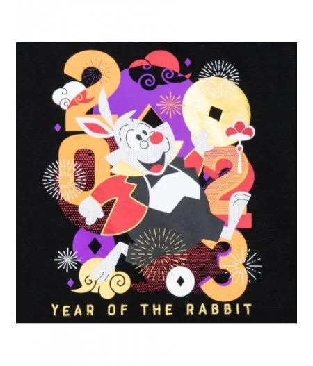 White Rabbit T-Shirt for Kids – Year of the Rabbit Lunar New Year 2023 $5.75 BOYS