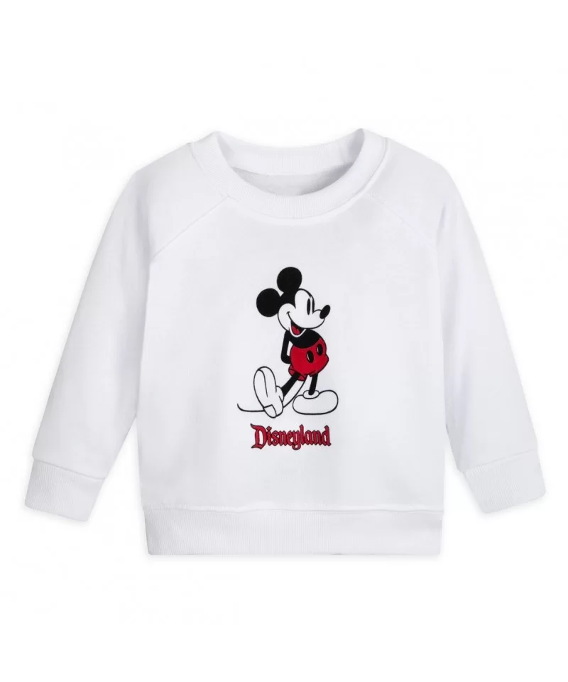 Mickey Mouse Classic Sweatshirt for Baby – Disneyland – White $9.93 GIRLS