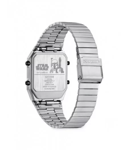 Boba Fett Stainless Steel Quartz Digital Watch for Adults by Citizen $123.24 ADULTS