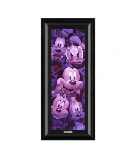 Mickey Mouse and Friends ''Take Five'' by Tom Matousek Framed Canvas Artwork – Limited Edition $84.00 HOME DECOR