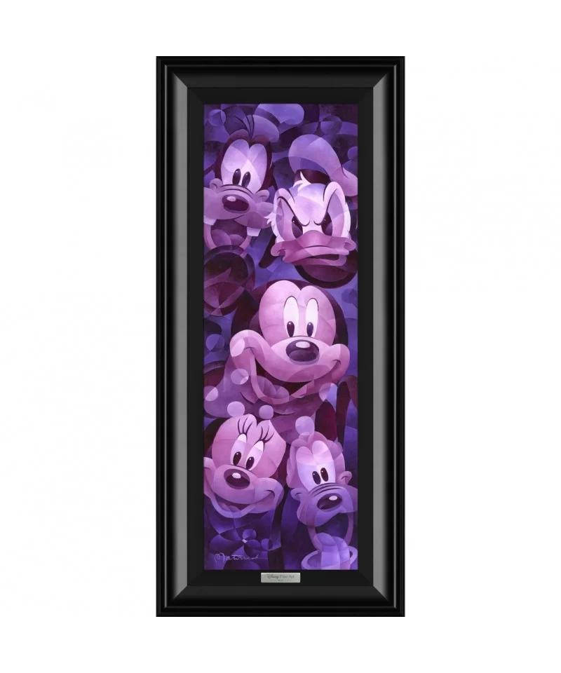 Mickey Mouse and Friends ''Take Five'' by Tom Matousek Framed Canvas Artwork – Limited Edition $84.00 HOME DECOR