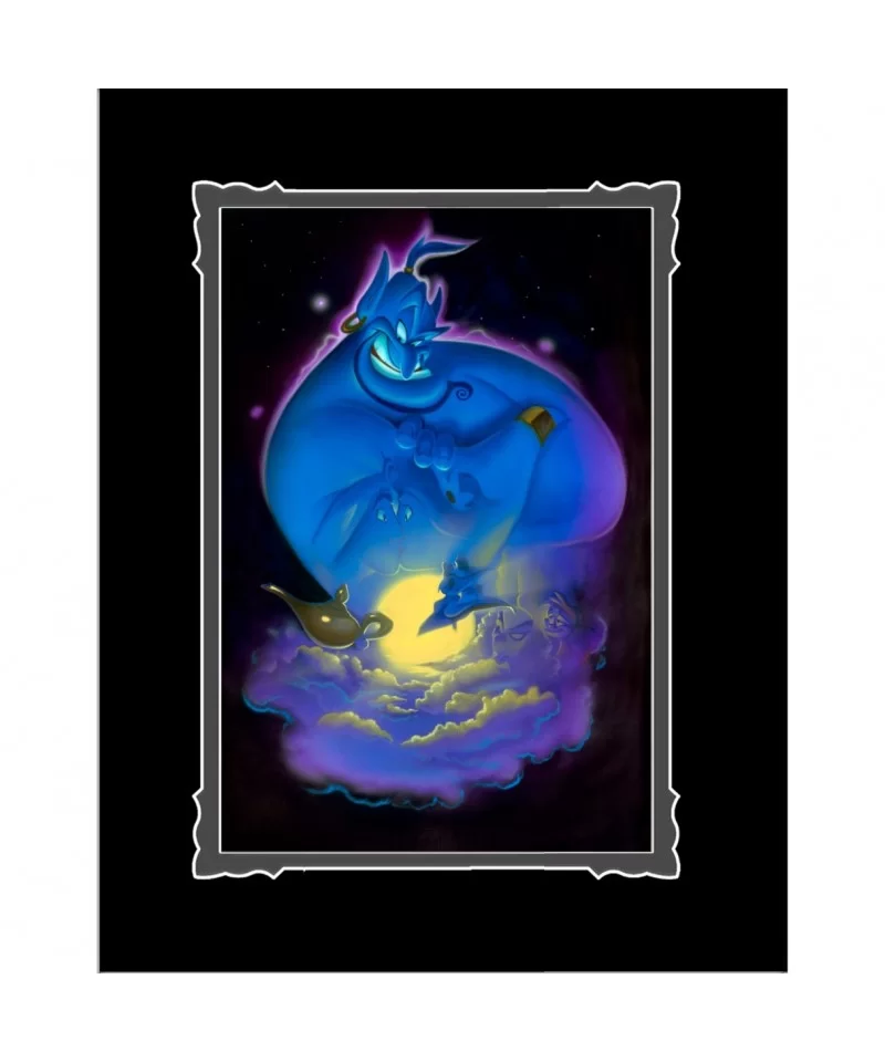 Aladdin ''Your Wish is My Command'' Deluxe Print by Noah $19.18 COLLECTIBLES