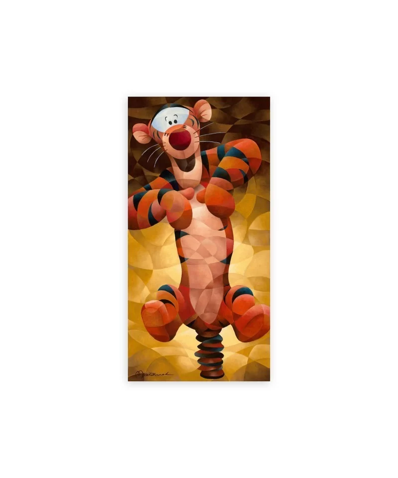 Tigger ''Tigger's Bounce'' Giclée by Tom Matousek – Limited Edition $51.60 COLLECTIBLES