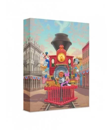 ''All Aboard Engine 25'' Giclée on Canvas by Manuel Hernandez – Limited Edition $45.60 COLLECTIBLES