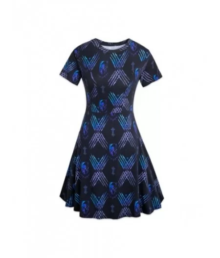 Black Panther Skater Dress for Women by Cakeworthy $16.89 WOMEN