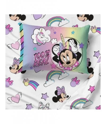 Minnie Mouse Unicorn Dreams Sheet Set – Twin $7.92 BED & BATH