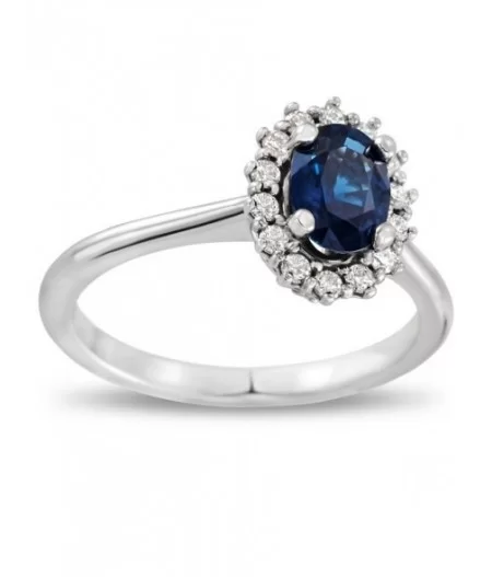 Cinderella Carriage Fairy Tale Sapphire Engagement Ring $1,176.00 ADULTS