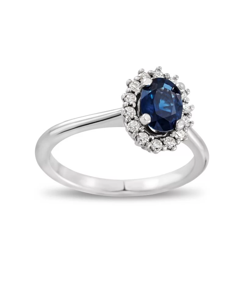 Cinderella Carriage Fairy Tale Sapphire Engagement Ring $1,176.00 ADULTS