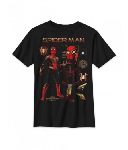 Spider-Man Integrated Suit T-Shirt for Kids – Spider-Man: No Way Home $5.92 UNISEX