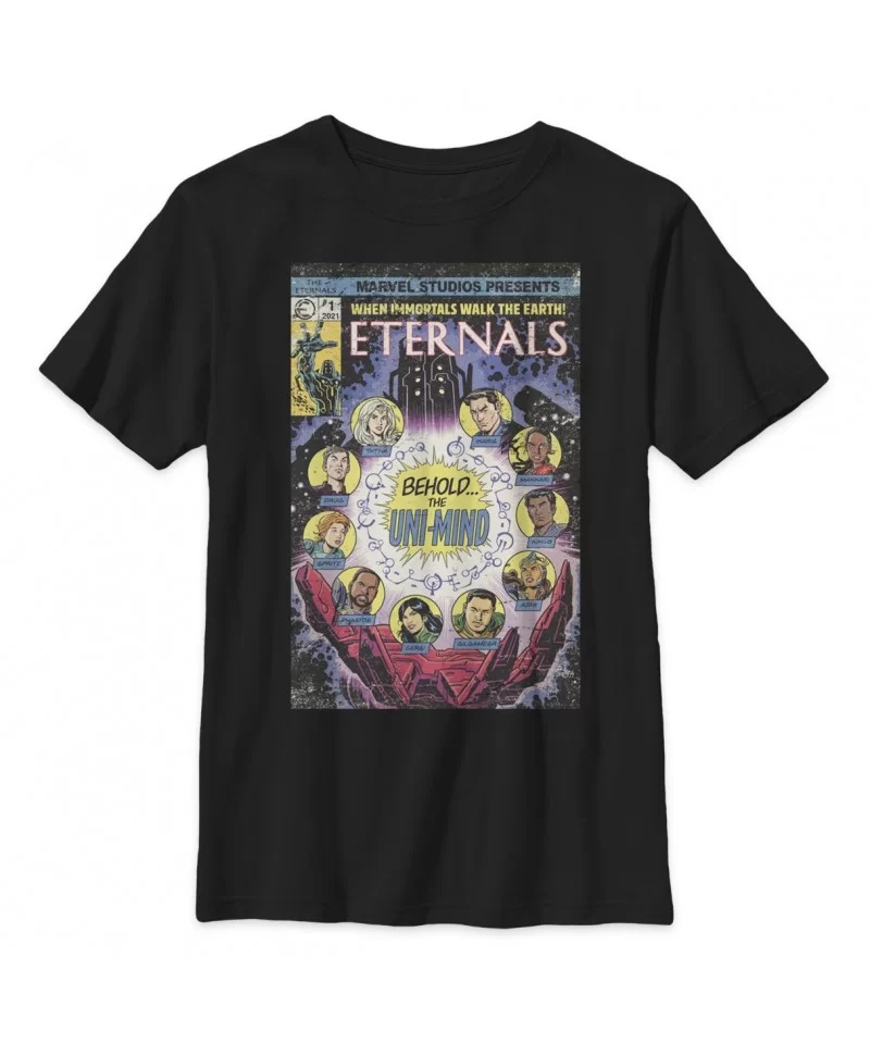 Eternals ''Comic Book Cover'' T-Shirt for Kids $5.92 UNISEX