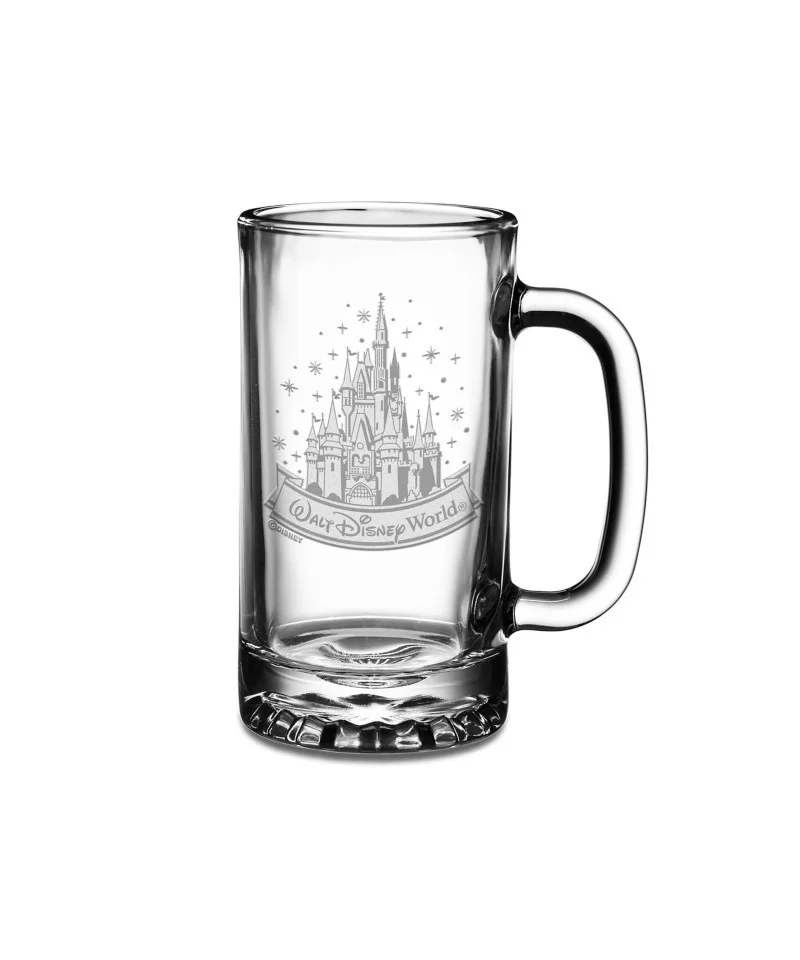 Walt Disney World Cinderella Castle Glass Sport Mug by Arribas – Personalize $7.87 TABLETOP