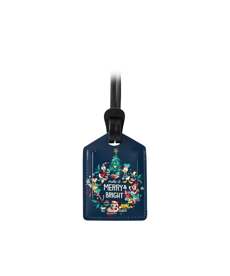 Mickey Mouse and Friends Holiday Bag Tag by Leather Treaty – Personalized $4.34 KIDS