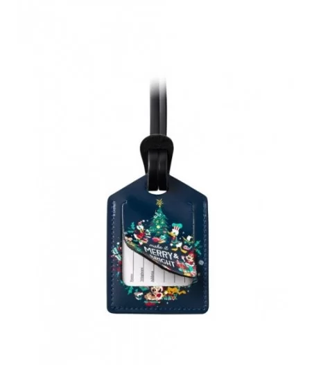 Mickey Mouse and Friends Holiday Bag Tag by Leather Treaty – Personalized $4.34 KIDS