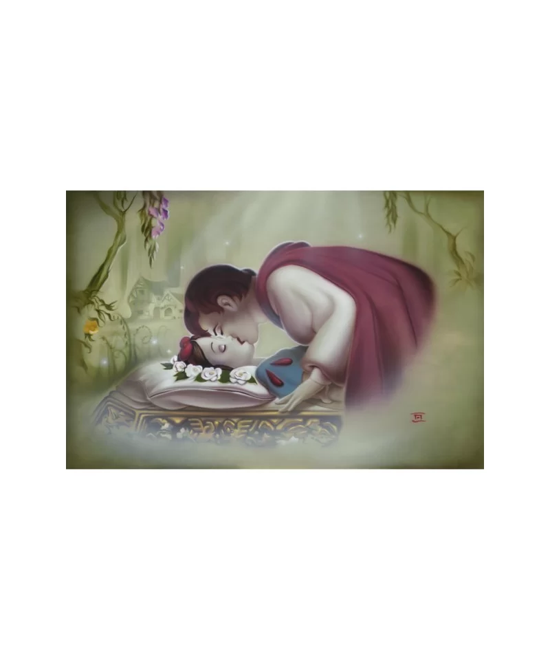 Snow White ''True Love's Kiss'' Limited Edition Giclée by Noah $58.80 COLLECTIBLES