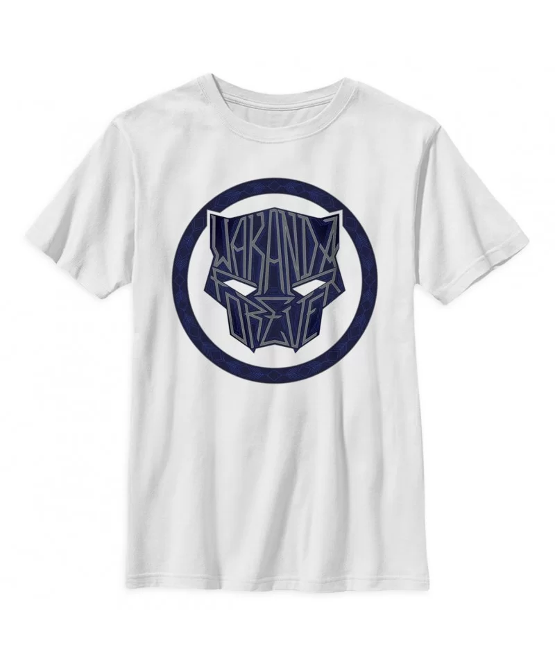 Black Panther: Wakanda Forever Icon T-Shirt for Kids $7.52 UNISEX