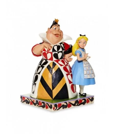 Alice and Queen of Hearts ''Chaos and Curiosity'' Figure by Jim Shore – Alice in Wonderland $39.20 COLLECTIBLES