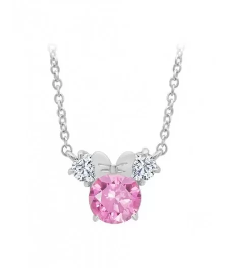 Minnie Mouse Necklace for Kids by CRISLU – Pink $18.00 ADULTS